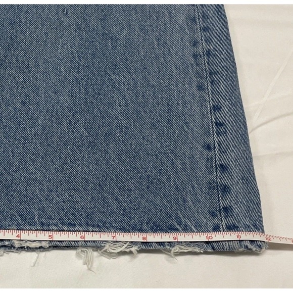 Rolla's Eastcoast Flare High Rise Flare Distressed Jean Organic Cotton Women 26 - Picture 8 of 9